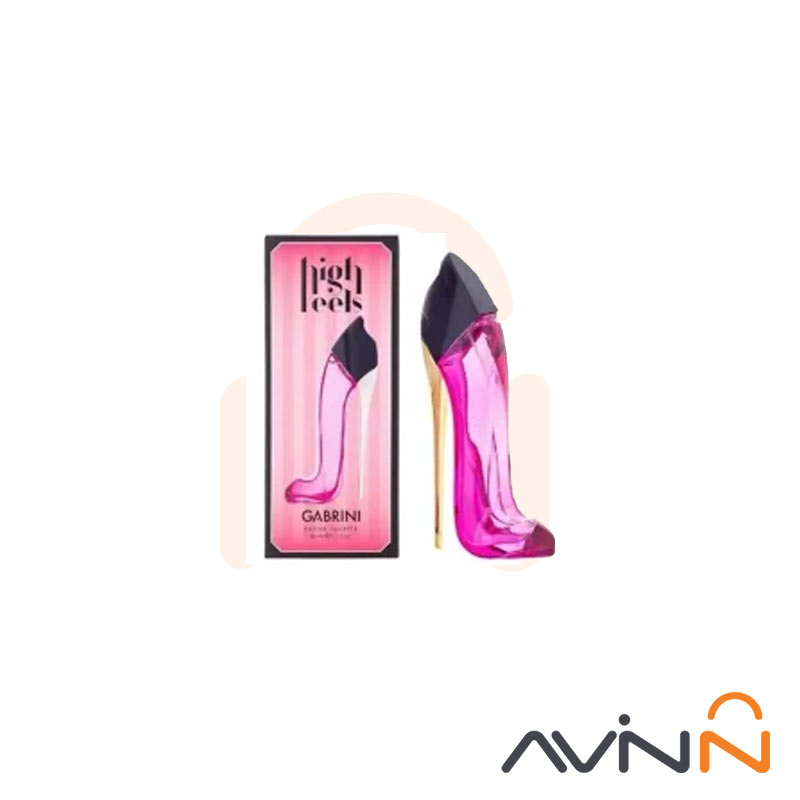 ادکلن گابرینی زنانه مدل هیلز High Heels صورتی 50 میل