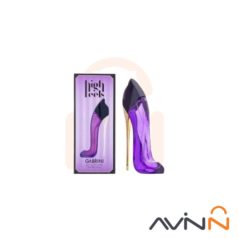 ادکلن گابرینی زنانه مدل هیلز High Heels بنفش50 میل