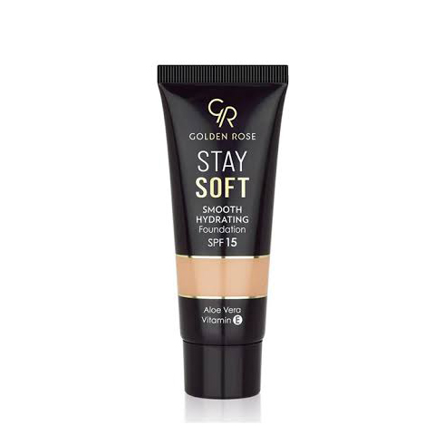 کرم پودر آبرسان SPF15 گلدن رز مدل Stay Soft
